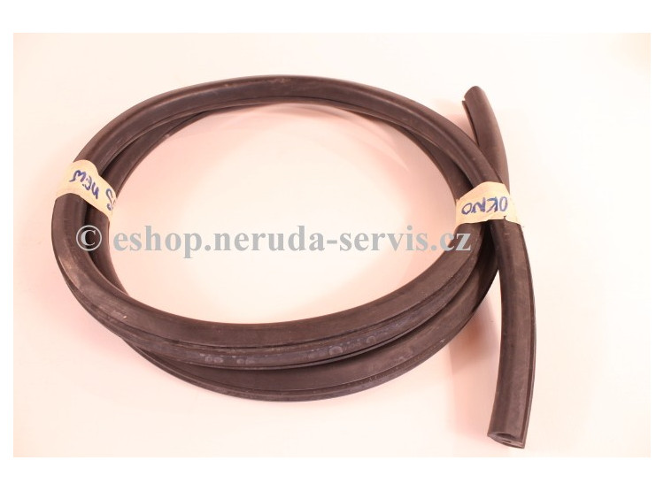 Těsnění čelního skla - černé - DS