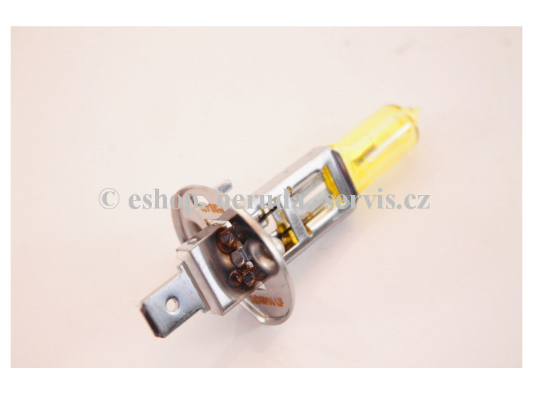 Žárovka H1/ 12V - žlutá - DS